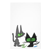 Amigos del gatito que se divierten papeleria
