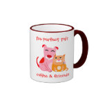 Amigos del perro y del gato taza