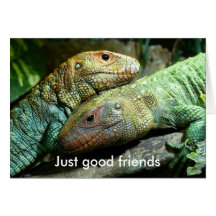 Amigos del reptil felicitacion 