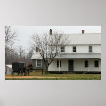 Amish se dirigen posters