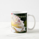 Amistad de las tazas de los rosas del REGALO de la