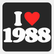 AMO 1988 PEGATINAS  