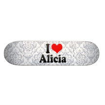 Amo a Alicia Tabla De Patinar