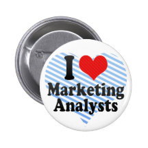 Amo a analistas de márketing pins