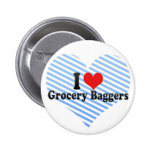 Amo a Baggers del ultramarinos Pins