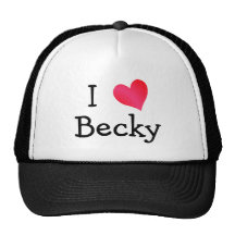 Amo a Becky Gorras De Camionero