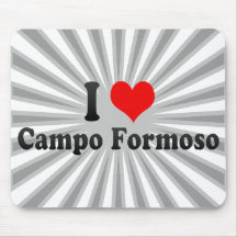 Amo a Campo Formoso, el Brasil Tapete De Ratón