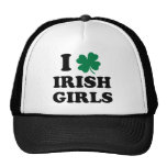 Amo a chicas irlandeses gorros bordados