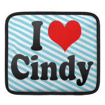 Amo a Cindy Fundas Para iPads