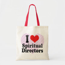 Amo a directores espirituales bolsa