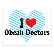 Amo a doctores de la brujería africana postal