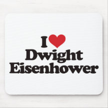 Amo a Dwight Eisenhower Alfombrilla De Raton