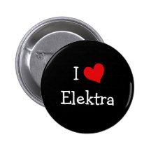 Amo a Elektra Pin