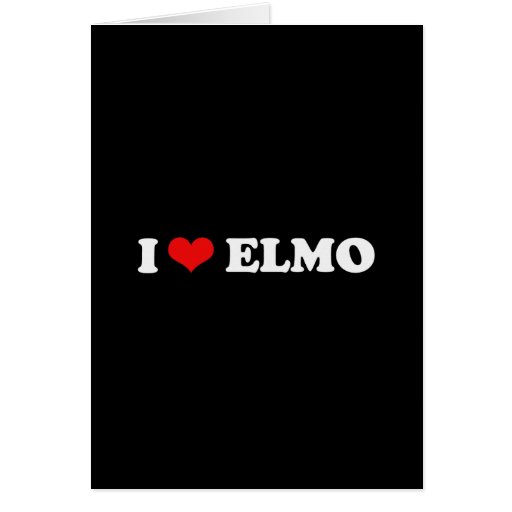 AMO A ELMO TARJETON