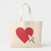Amo a empollones bolsa de mano
