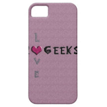 Amo a frikis iPhone 5 Case-Mate cárcasas