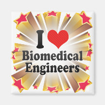 Amo a ingenieros biomédicos imán para frigorifico