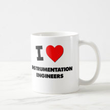 Amo a ingenieros de la instrumentación taza de café