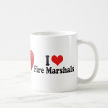 Amo a jefes de bomberos taza de café