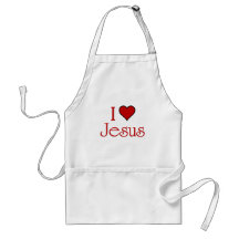 Amo a Jesús Delantales