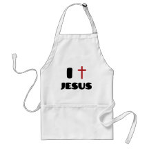 Amo a Jesús Delantales