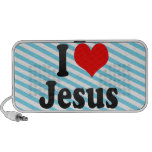 Amo a Jesús Portátil Altavoz