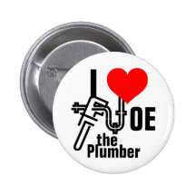 Amo a Joe el fontanero Pin