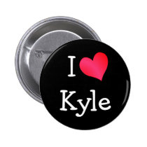 Amo a Kyle botones