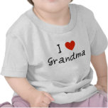 Amo a la abuela camisetas