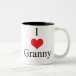 Amo a la abuelita (del corazón) tazas