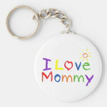 Amo a la mamá llaveros personalizados