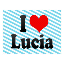 Amo a Lucía Postal