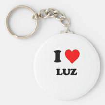 Amo a Luz Llavero Personalizado