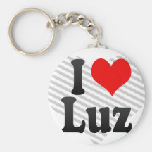 Amo a Luz Llaveros Personalizados