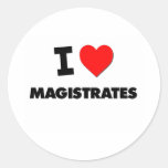 Amo a magistrados pegatinas  