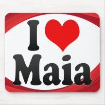 Amo a Maia, Portugal Alfombrilla De Ratón