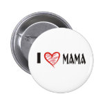 Amo a mamá Shirt Pins