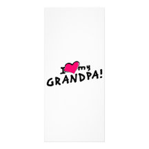 ¡Amo a mi abuelo! Lona