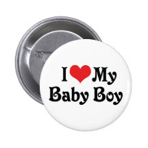 Amo a mi bebé pin