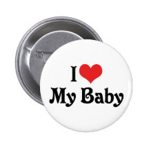 Amo a mi bebé pin