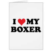 Amo a mi boxeador felicitaciones