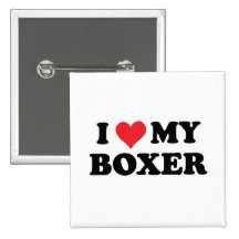 Amo a mi boxeador pin
