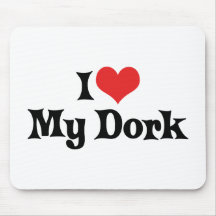 Amo a mi Dork Alfombrillas De Raton
