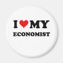 Amo a mi economista iman de frigorífico