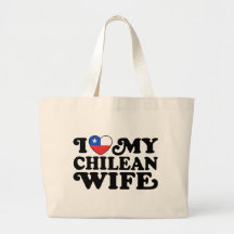 Amo a mi esposa chilena bolsas