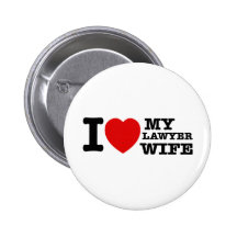 Amo a mi esposa del abogado pin