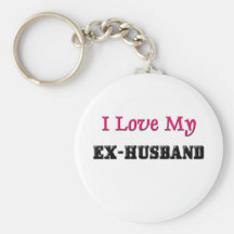 Amo a mi exmarido llavero