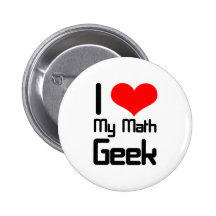Amo a mi friki de la matemáticas pin