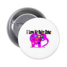 Amo a mi hermana del bebé pins