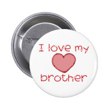 Amo a mi hermano pin
